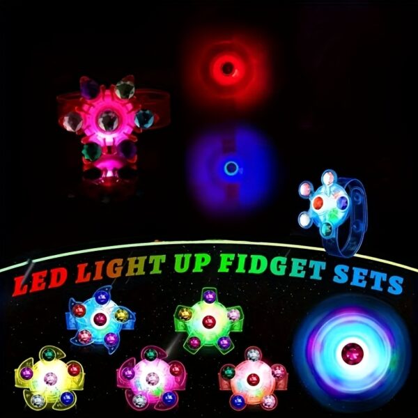 Light Up Your Kid's World With The Rotary Gyro Watch Bracelet Toy! As Easter, Halloween, Christmas Gift - Image 7