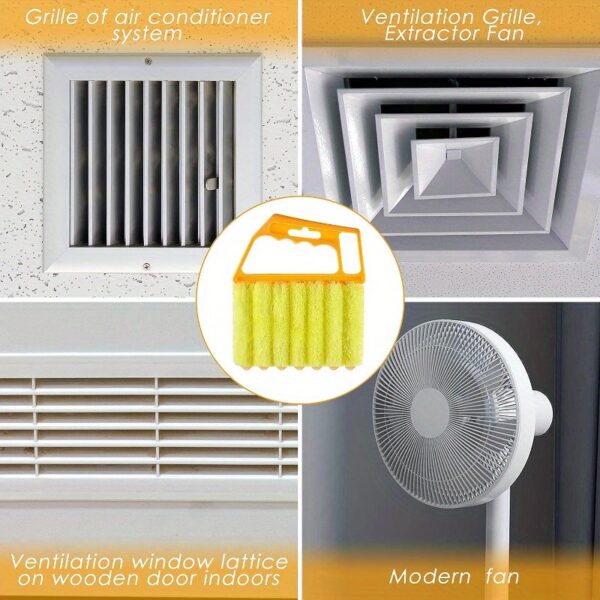 1pc, Washable Window Cleaning Brushes With Microfibers For Effortless Dust Collection And Blinds Cleaning - Image 19