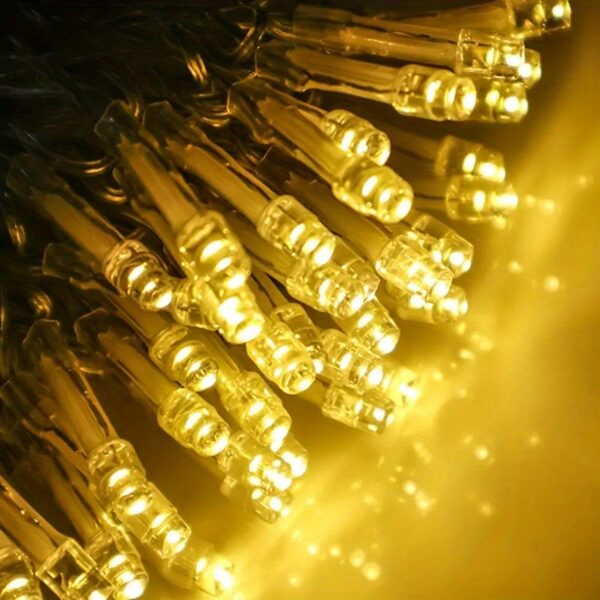 1pc LED Fairy Light Garland Mother's Day Christmas Tree Fairy Light Chain Home Wedding Party Holiday Decoration, Battery Powered - Image 3