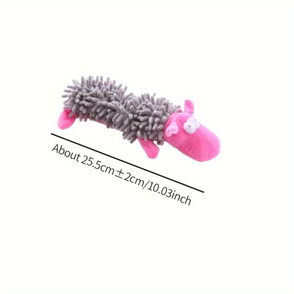 Interactive Plush Dog Toy with Squeaker for Chew and Molar Training - Perfect Puppy Toy for Playtime and Dental Health - Image 12