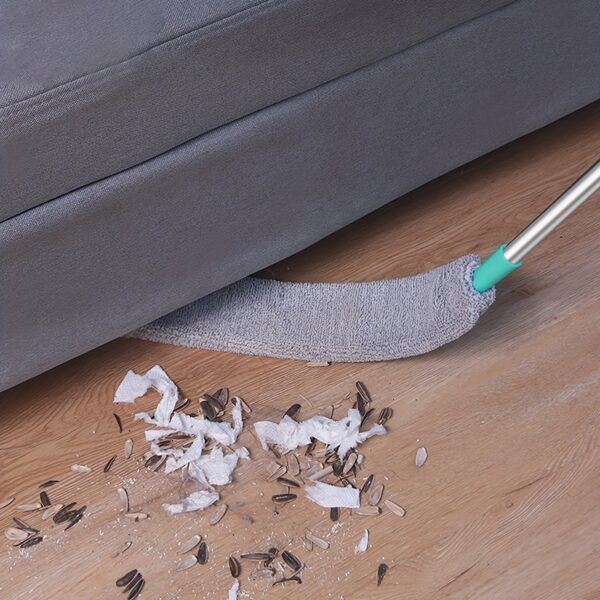 1pc Bed Bottom Cleaning Artifact Crevice Cleaning Electrostatic Dust Removal Duster Sweep Bed Bottom Dust Cleaning - Image 2