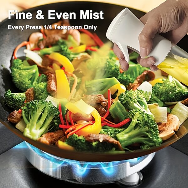 1pc 200ml 500ml Oil Spray Bottle Kitchen Cooking Olive Oil Dispenser Camping Barbecue Roasting Vinegar Sauce Oil Sprayer Edible Oil Jar Kitchen Accessories - Image 6