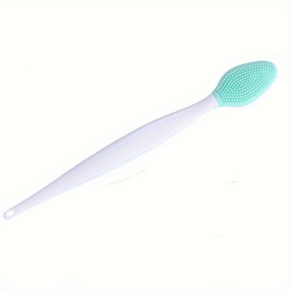 1pc PetPro Silicone Brush for Cats - Multi-Color, Exfoliating Black Seed Design, Easy-Clean Plastic Handle, Gentle Pet Scraper for Healthy Skin, Cat Grooming Brush | Soft Texture Brush | Durable Pet Brush, Cat Grooming Supplies - Image 2