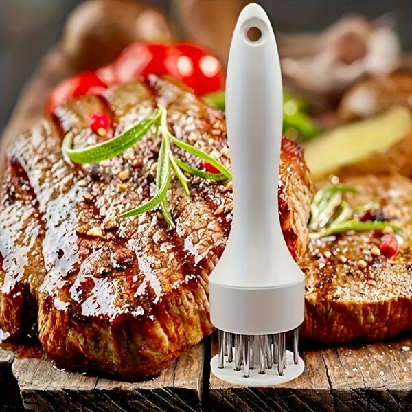 1pc, Meat Tenderizer Needles, Meat Tenderizer Tool, Stainless Steel Meat Tenderizer Needles, Meat Tenderizers Hammer, Kitchne Tools, Kitchen Stuff, Kitchen Gadgets Kitchen Accessories - Image 2