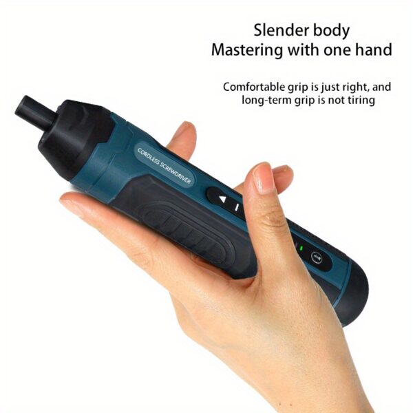 3.6V lithium cordless screwdriver Cordless Electric Screwdriver Set Power Screwdriver 4 torque setting - Image 23