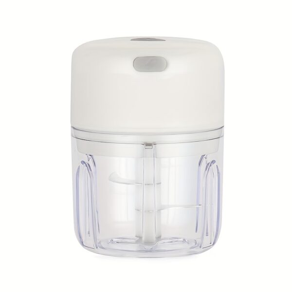 100ml/250ml USB Rechargeable Mini Kitchen Garlic Press Electric Garlic Chopper & Meat Grinder, Masher - Image 5