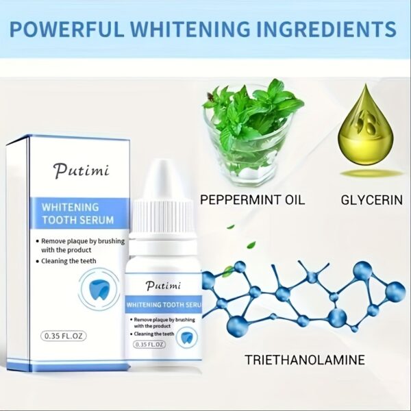 1pc Tooth Whitening Serum, Fast Teeth Whitening Agent, Use Twice A Day, Noticeably Whiter Teeth In 1 Week - Image 4