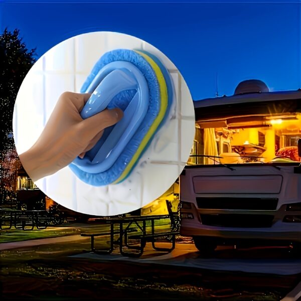Magic Cleaning Sponge - Versatile, Indoor & Outdoor Use for Kitchen, Bathroom, Glass, Walls, Toilets, Ceramics, Gardens & Pools - Image 7
