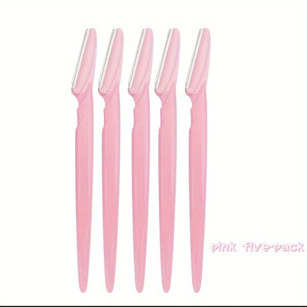 3-24pcs Eyebrow Razor Shaper Set, Facial Hair Remover Trimmer Grooming Kit for Women And Men, Stainless Steel, Non-Electric, No Battery Needed, with Various Colors for Versatility - Image 11