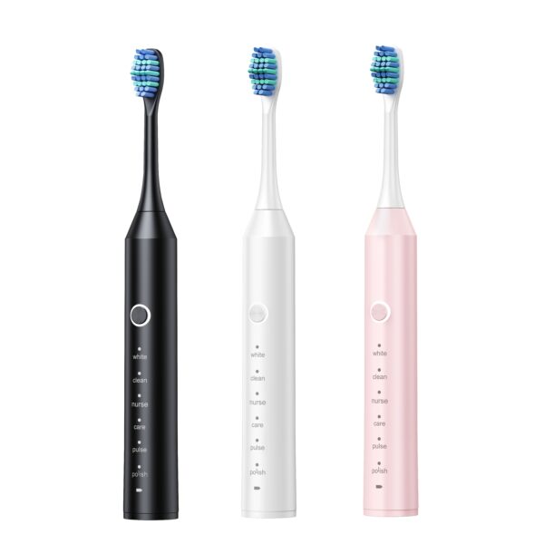 Automatic Rechargeable Electric Toothbrush for Adults, 6 Cleaning Modes, Lithium Polymer Battery, USB Charging, ≤36V, with Soft Bristles for Deep Clean Dental Flosser - Image 14