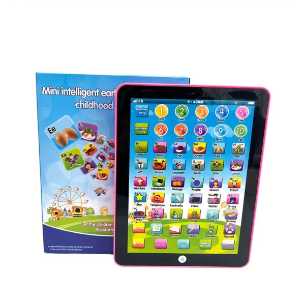 Youngsters' Educational Tablet - Fun Learning Pad for Boys & Girls, Battery-Powered, Multicolor - Image 7