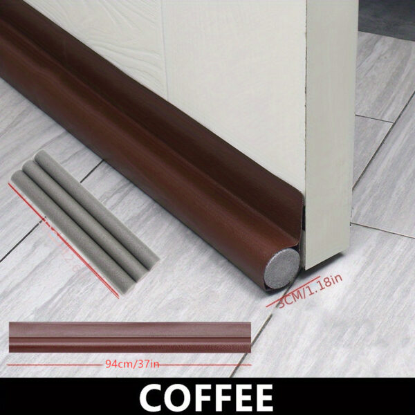 Cross-Border Popular Door Bottom Sealing Strips for Soundproofing, Insulation, And Windproofing, Designed to Block Gaps And Prevent Dust And Insects. These Sealing Strips Are Suitable for Glass Doors, Security Doors, Wooden Doors, And Bedroom Doors, Provi - Image 12