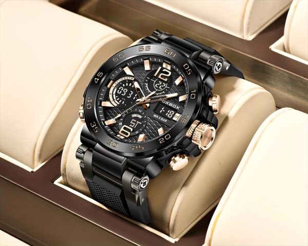 Men'S Dual Display Digital Military Quartz Watch Featuring an Alarm Clock, Chronograph, And Multifunctional Luminous Capabilities, Ideal for Students And Outdoor Activities Like Hiking Or Schooling. - Image 25
