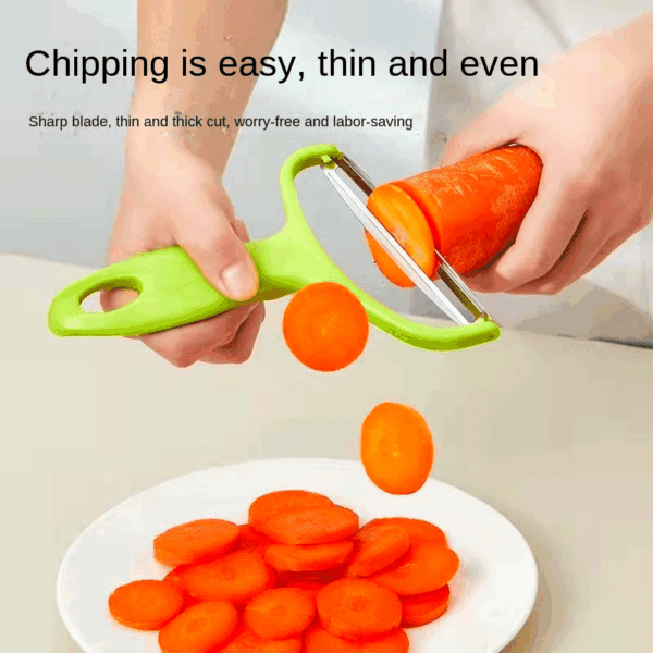 [Easy Wide Mouth Cabbage Grater] Purple and Blue Cabbage Grater - Wide Mouth Peeling Knife for Easy Shredding and Peeling of Garden Vegetables Kitchen Accessories - Image 16