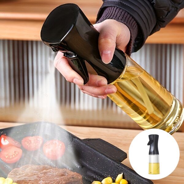 1pc 220ml/320ml Olive Oil Sprayer Bottle Kitchen High-pressure Sprayer Bottle Leak-proof BBQ Air Fryer Sprayer Oil Camping Cookware Tool - Image 16