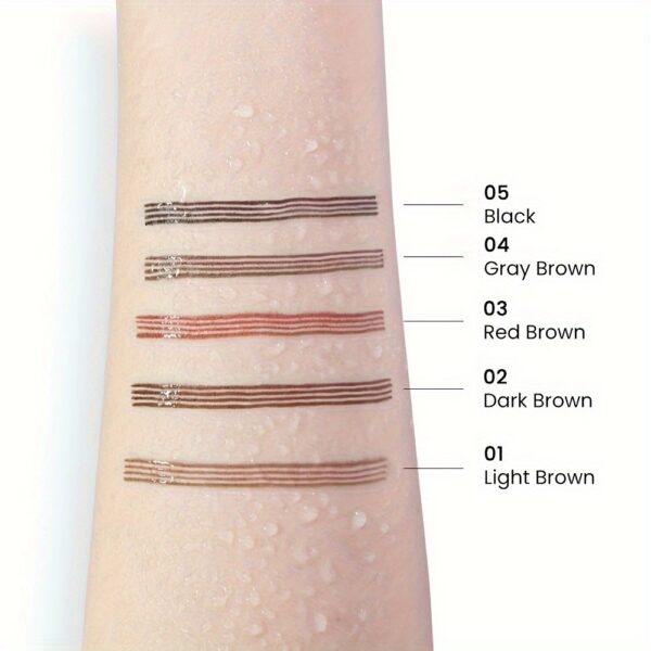 4-Tip Magic Eyebrow Pencil, Precise Fine Stroke Brow Pen For Natural-Looking Brows, Long-Lasting Formula - Image 10
