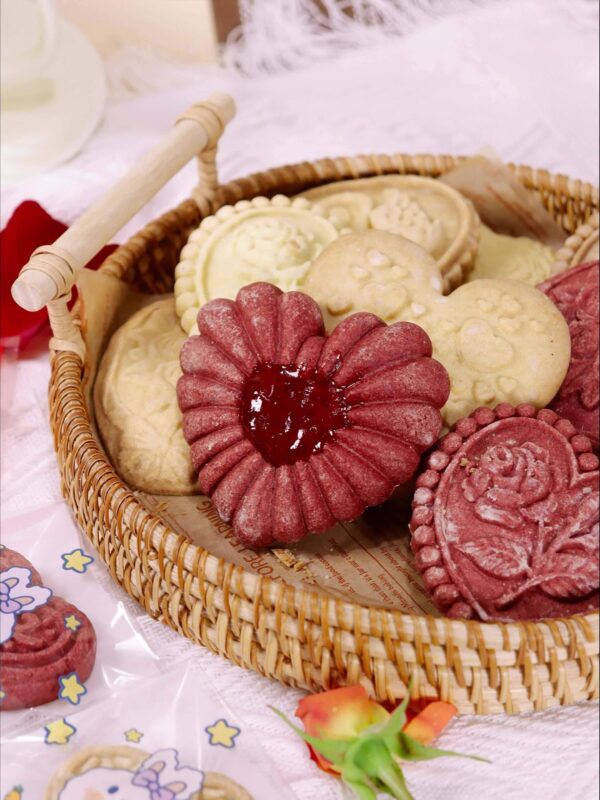 Cippes Wooden Cookie Cutter Mold, 3D Heart Daisy Snow Patterns, DIY Biscuit Stamp for Pastry, Embossing Craft Decorating Baking Tool, Ideal for Thanksgiving, Christmas, Valentine'S Day, Mother'S Day - Image 18