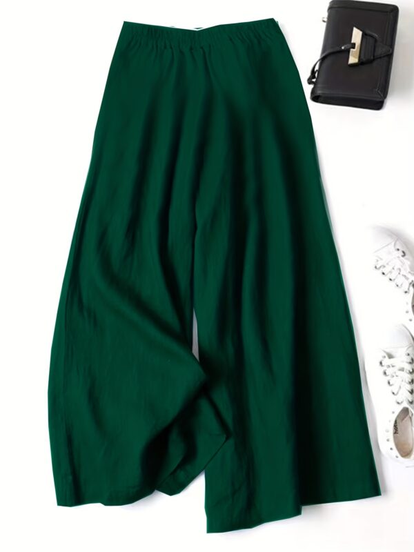 Chic Wide Leg Palazzo Pants - Versatile & Breathable - Perfect for Spring & Summer, Stylish Comfort for Women’s Casual and Work Wardrobe - Image 33