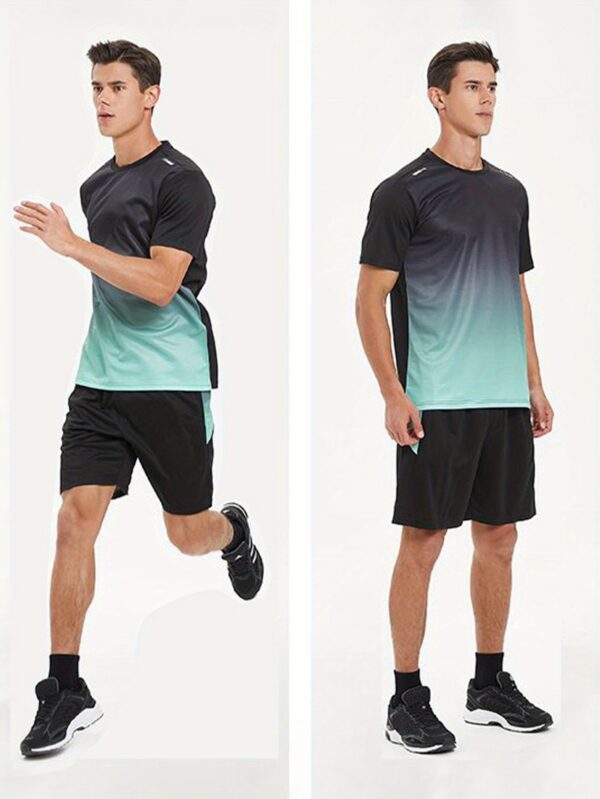 [Quick-Dry Sportswear] Quick-Dry Breathable Men's Sportswear - Short-Sleeve T-Shirt for Running And Fitness - Basketball Gear, Summer Tank Top - Image 25