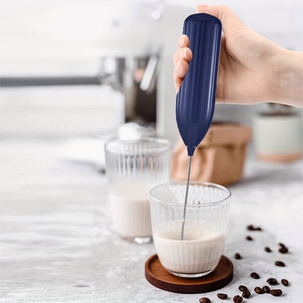 1pc LALAYUAN Electric Milk Frother - Mini Handheld Whisk, Battery Operated (Not Included), Ideal for Coffee, Lattes, Cappuccino, and Chocolate Drinks, Portable Foam Maker, Perfect Christmas Gift, Coffee Drink Maker | Modern Kitchen Accessory | Durable Sta - Image 29