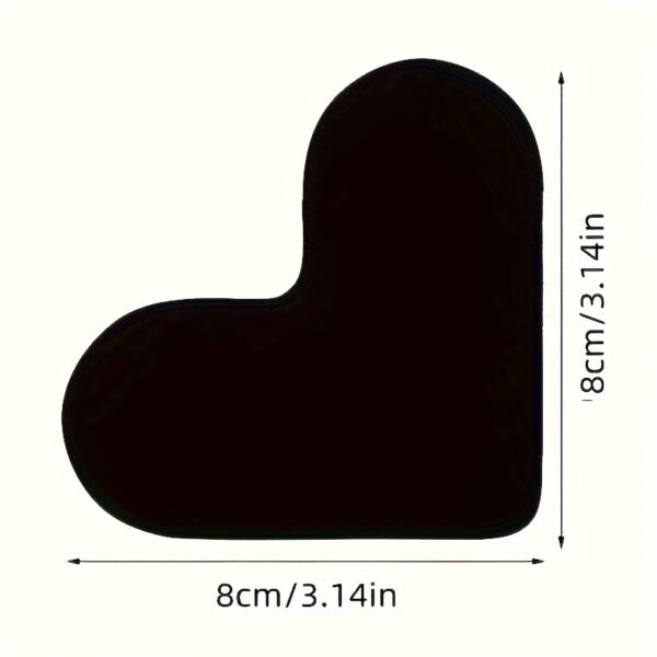 4/8pcs High-Quality Anti-Slip & Anti-Drilling Carpet Stickers for Living Room, Dining Room, Bathroom, Ceramic Tiles & Wooden Floors - Prevent Carpet Movement & Rolling - Novelty Plastic PE Material - Image 4