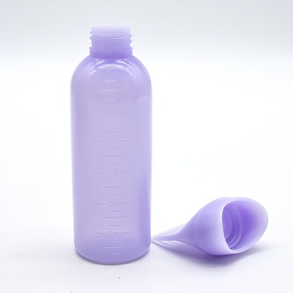 1pc Plastic Dry Cleaning Bottle For Hair Dyeing And Washing Bottle With Graded Thickening Hair Dyeing Bottle For Hair Dyeing Cream Bottle For Perm - Image 4