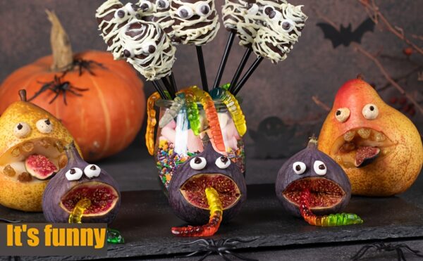 Vibrant Silicone Worm Mold - Non-Stick, Easy Release, BPA-Free, Perfect for Halloween Decorations, Cake Making, Gelatin, Gummies, Chocolate Crafting, and Creative Food Presentation - Image 25