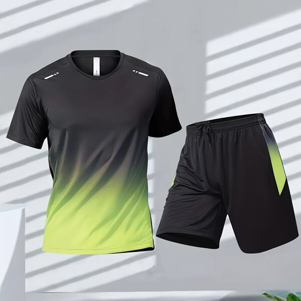 [Quick-Dry Sportswear] Quick-Dry Breathable Men's Sportswear - Short-Sleeve T-Shirt for Running And Fitness - Basketball Gear, Summer Tank Top - Image 17