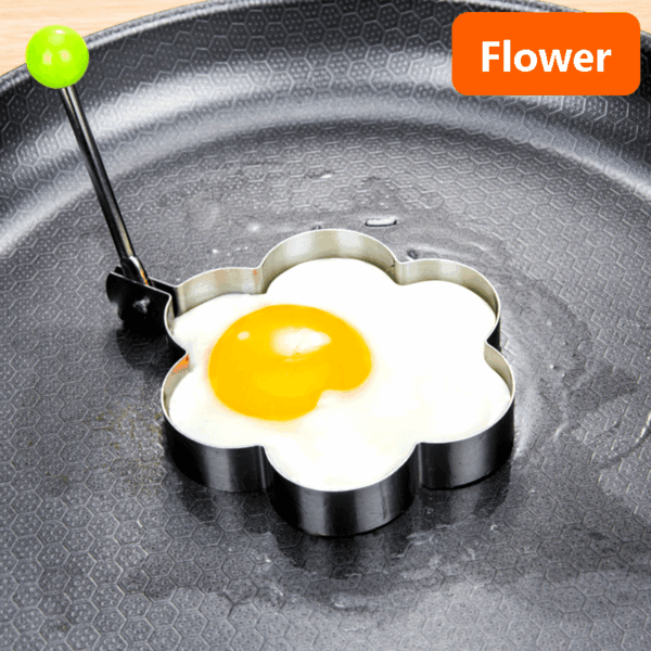 1/4pcs, Egg Mold, Egg Ring Molds, Fried Egg Mold, DIY Fried Egg Mold, Creative Egg Mold, Kawaii Egg Mold, Egg Ring Molds For Cooking, Stainless Steel Ring Mold, Breads Mold, Kitchen Accessories - Image 19