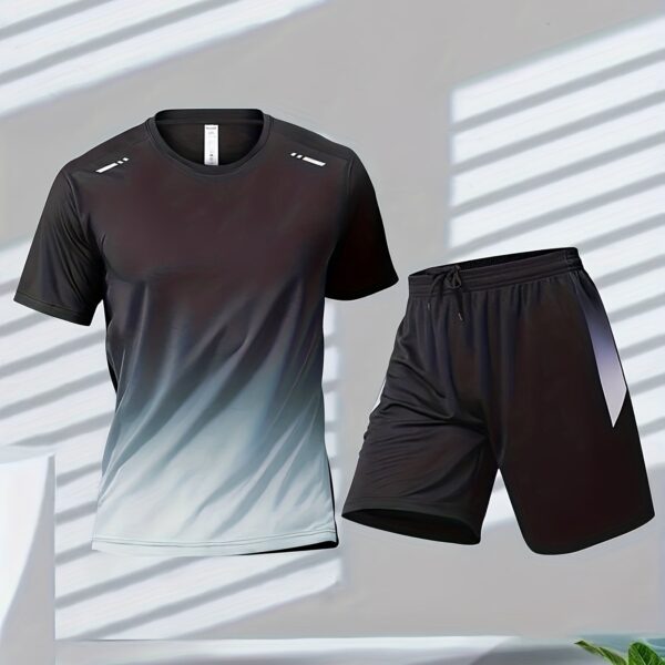 [Quick-Dry Sportswear] Quick-Dry Breathable Men's Sportswear - Short-Sleeve T-Shirt for Running And Fitness - Basketball Gear, Summer Tank Top - Image 14