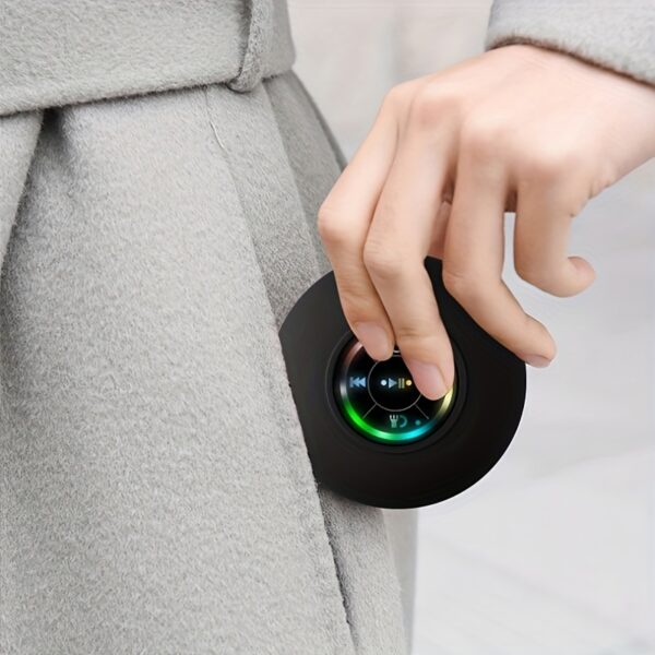 Popular Choice] Portable Wireless Speaker with Suction Cup - USB Rechargeable, 2-Hour Playtime, Parties, Bathroom, Travel & Outdoor,RGB Lighting Bathroom Suction Cup Wireless Speaker, HD Sound Quality - Image 9