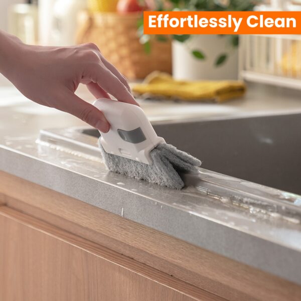Effortlessly Clean Small Gaps And Frames with Universal Window Rail Cleaning Brush - Perfect for Kitchen Countertops And More! - Image 24