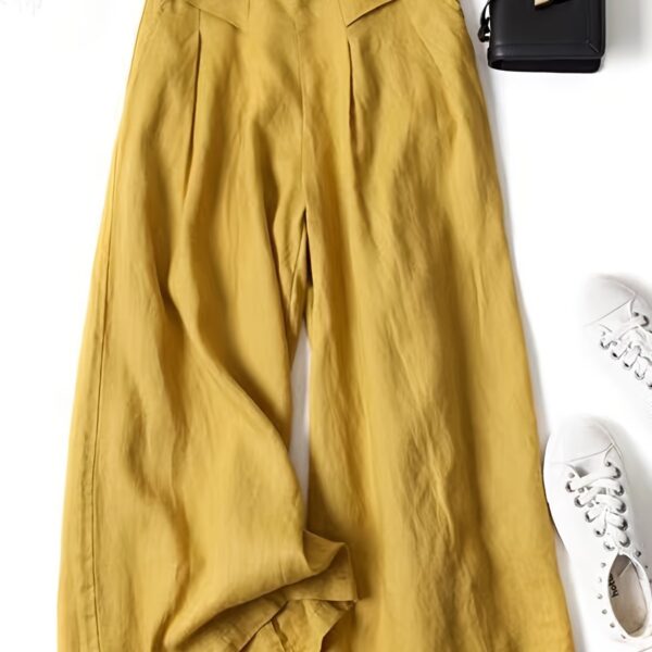 Chic Wide Leg Palazzo Pants - Versatile & Breathable - Perfect for Spring & Summer, Stylish Comfort for Women’s Casual and Work Wardrobe - Image 16