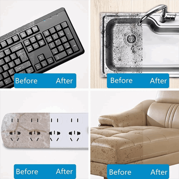 [Magic Sponge Eraser] 8/16/32pcs Magic Sponge Eraser Foam | Multifunctional Household Cleaning Pads for Furniture, Bathroom, Bathtub, Sink, Floor, Baseboard, Wall, Kitchen Dishwashing - Image 27
