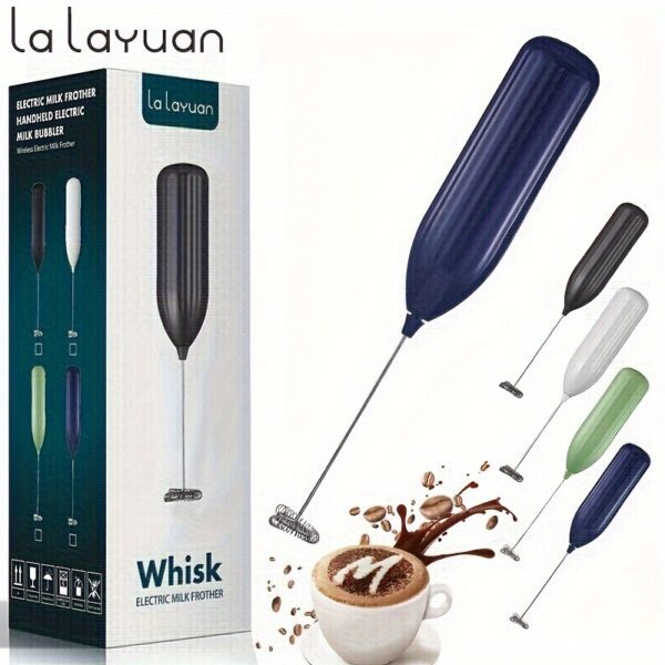 1pc LALAYUAN Electric Milk Frother - Mini Handheld Whisk, Battery Operated (Not Included), Ideal for Coffee, Lattes, Cappuccino, and Chocolate Drinks, Portable Foam Maker, Perfect Christmas Gift, Coffee Drink Maker | Modern Kitchen Accessory | Durable Sta - Image 40