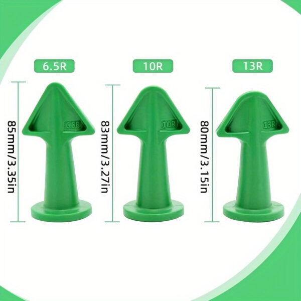 3pcs Silicone Sealant Filler Nozzle Applicator and Scraper Set - for Bathroom and Tile Joint Cleaning, Grouting Sealing, Smooth Multi-functional Scraper Tool - Image 13