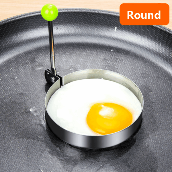 1/4pcs, Egg Mold, Egg Ring Molds, Fried Egg Mold, DIY Fried Egg Mold, Creative Egg Mold, Kawaii Egg Mold, Egg Ring Molds For Cooking, Stainless Steel Ring Mold, Breads Mold, Kitchen Accessories - Image 20