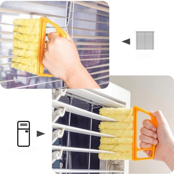 1pc, Washable Window Cleaning Brushes With Microfibers For Effortless Dust Collection And Blinds Cleaning - Image 15