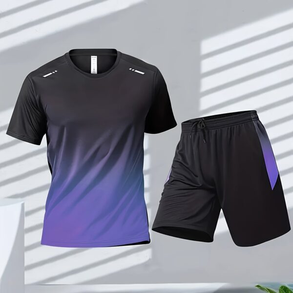 [Quick-Dry Sportswear] Quick-Dry Breathable Men's Sportswear - Short-Sleeve T-Shirt for Running And Fitness - Basketball Gear, Summer Tank Top - Image 15