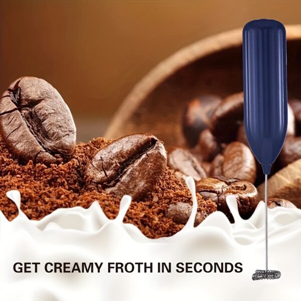 1pc LALAYUAN Electric Milk Frother - Mini Handheld Whisk, Battery Operated (Not Included), Ideal for Coffee, Lattes, Cappuccino, and Chocolate Drinks, Portable Foam Maker, Perfect Christmas Gift, Coffee Drink Maker | Modern Kitchen Accessory | Durable Sta - Image 37