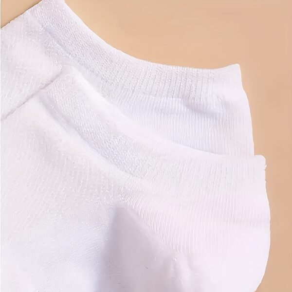 5/10/20 Pairs of Unisex Simple Solid Color Breathable And Comfortable Short Socks, Suitable for All Seasons. - Image 16