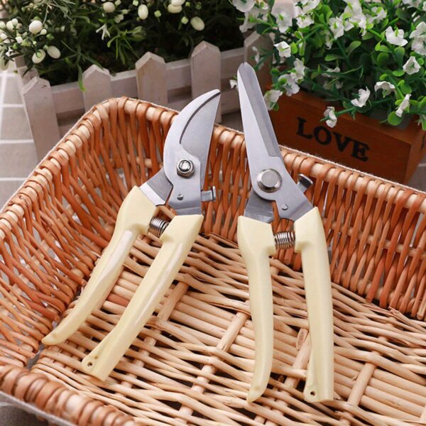 1pc/2pcs Garden Pruning Shears Set Sharp Blades For Cutting Flowers, Trimming Plants, Bonsai & Fruits Picking - Image 14