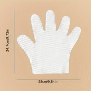 Pet Cleaning Gloves, No-wash Five-finger Pet Bath Massage Bath Towel