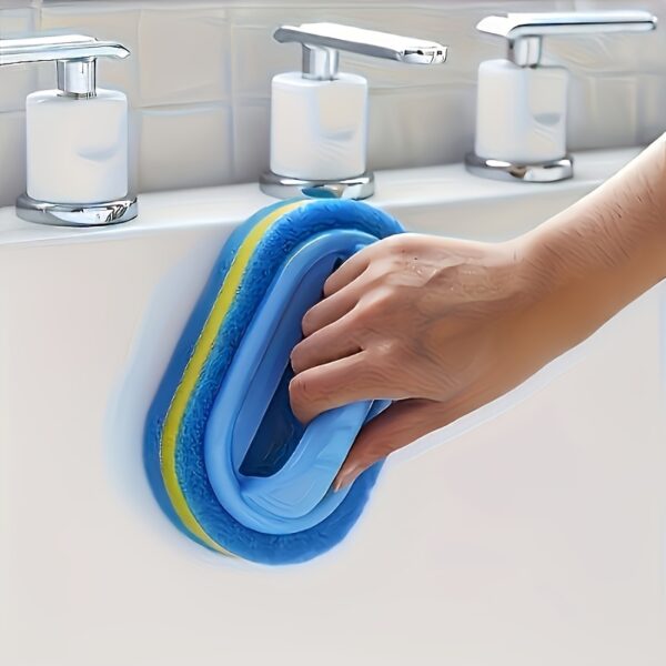 Magic Cleaning Sponge - Versatile, Indoor & Outdoor Use for Kitchen, Bathroom, Glass, Walls, Toilets, Ceramics, Gardens & Pools - Image 4