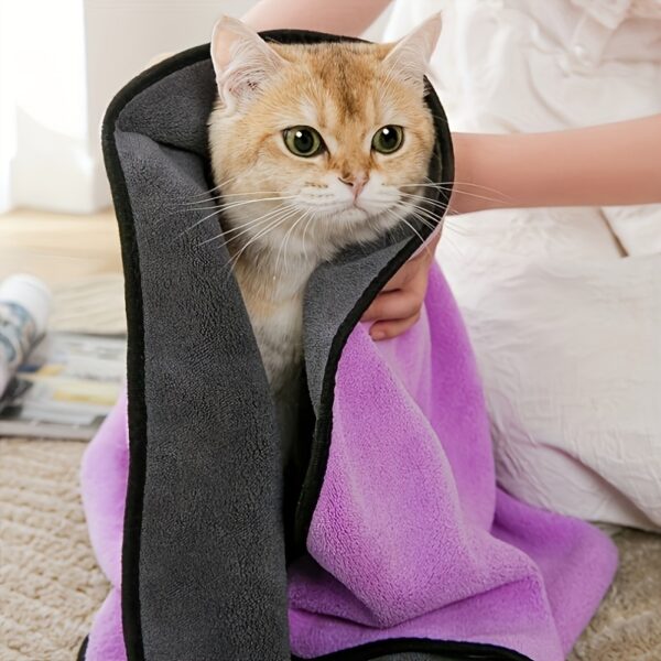 Super Soft And Absorbent Pet Towels - Perfect For Cats And Dogs! Christmas Gift - Image 8