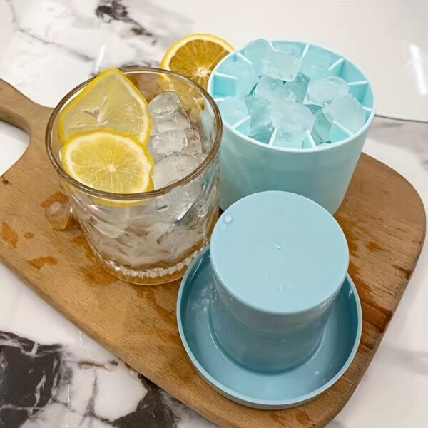 1pc, Make Perfectly-Shaped Ice Cubes With This Easy-Release Silicone Ice Cube Mold - Holds Up To 60 Cubes! Kitchen Accessories - Image 10