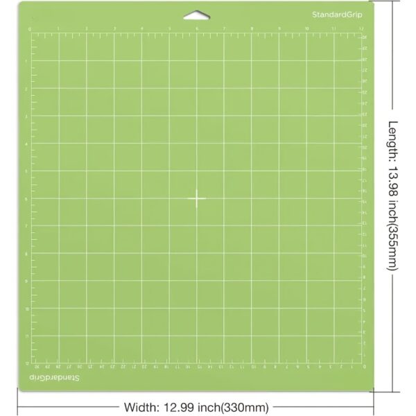3pcs Premium Grip Cutting Mats 30.48x30.48cm - Ideal for Quilting & Crafting, Compatible with Maker & Explore - Image 2