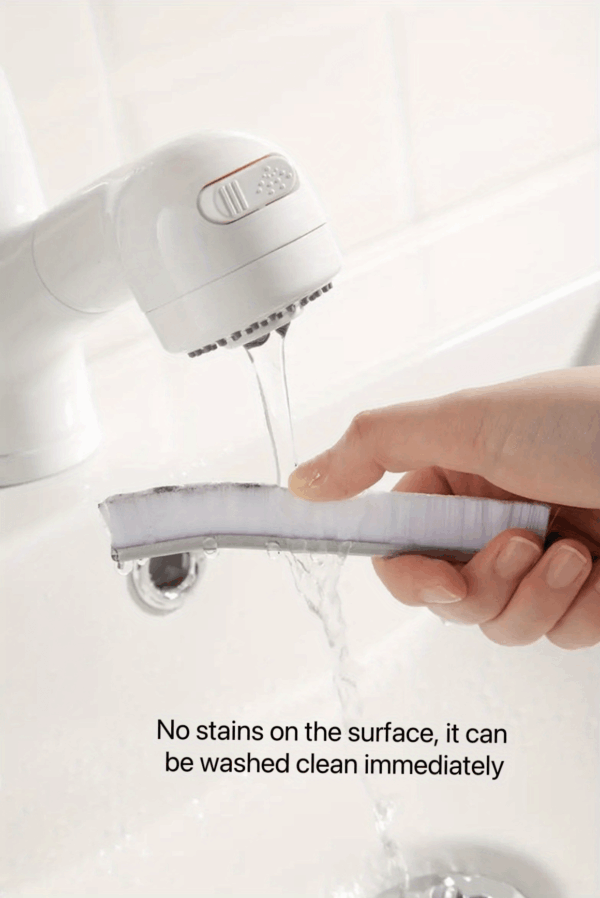 1pc Bathroom Crevice Brush, Toilet Kitchen Tile Corner Cleaning Brush, Multifunctional Window Seam Groove Dust Brush, Hard Bristle Brush, Household Cleaning Tools - Image 19