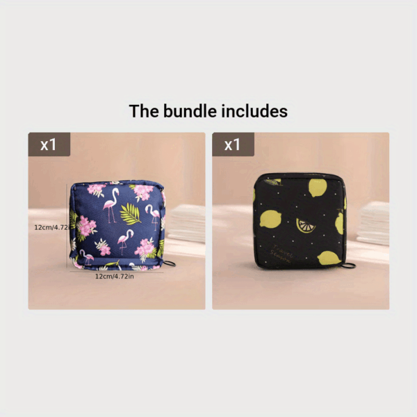 Cute Bear Portable Sanitary Napkin Storage Bag - Large Capacity, Waterproof, and Organizer for Women  - Cartoon Physiological Period Tampon Bag - Image 28