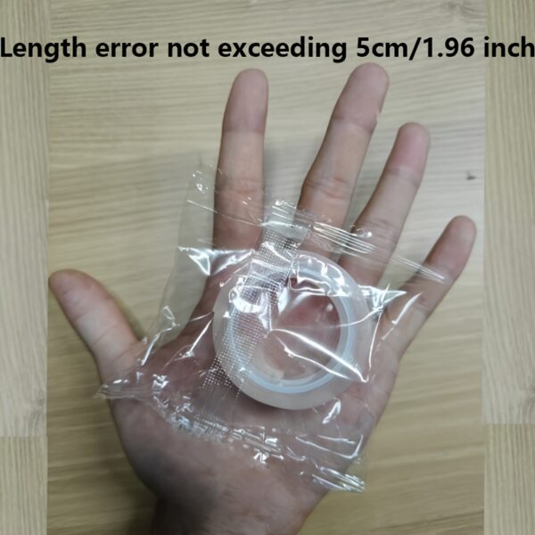 Versatile Transparent Double-Sided Tape - Reusable, Strong Adhesive for Home, Kitchen, Office & Car Use! - Image 7